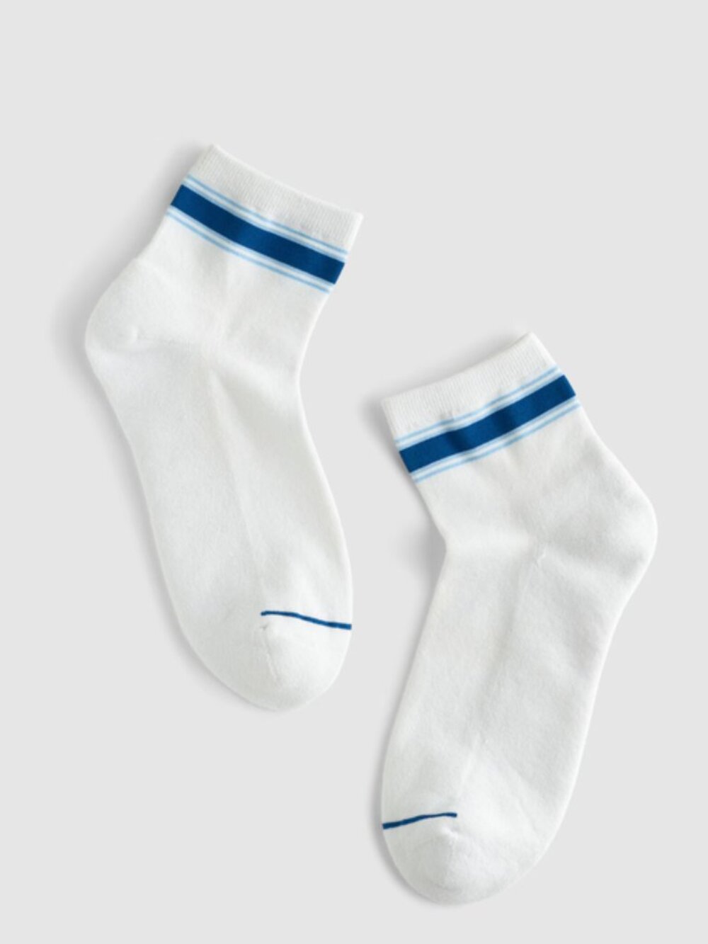 New Madewell MWL Cloudlift Ankle Socks Retro Blue